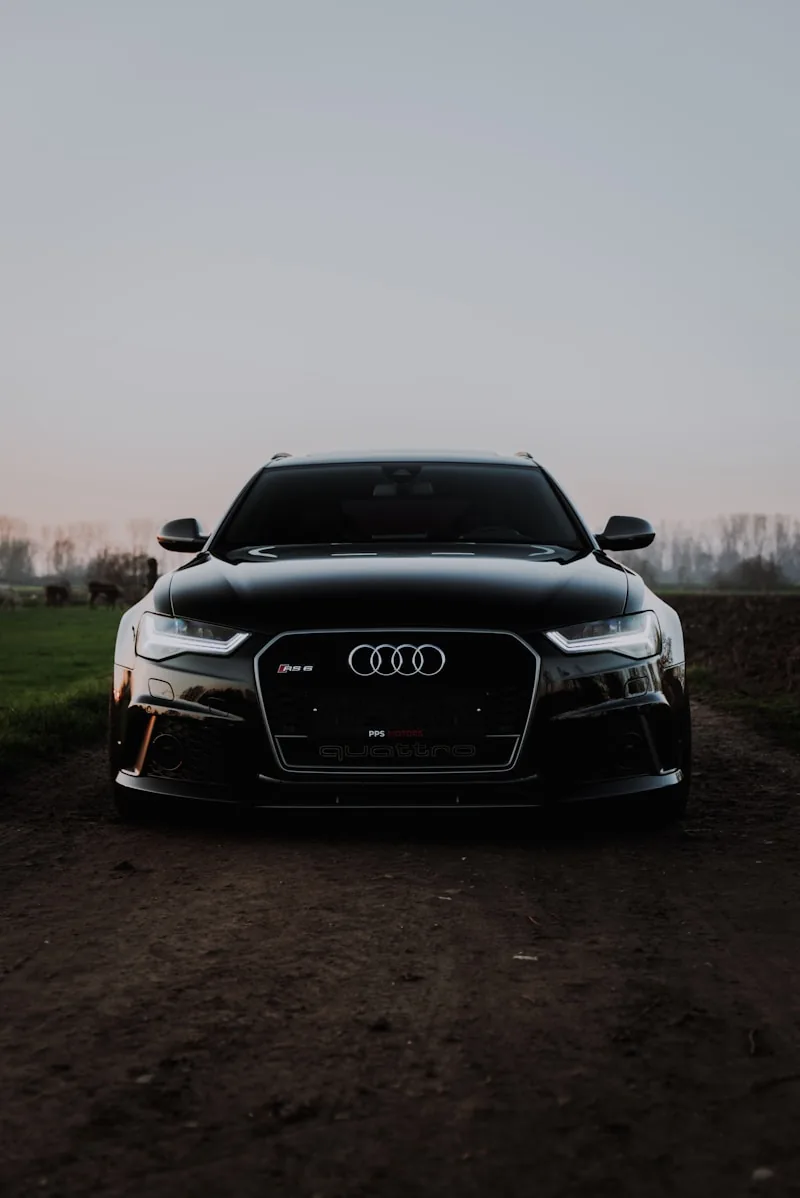 Audi RS6 with full chrome delete and blacked-out trim in Ottawa