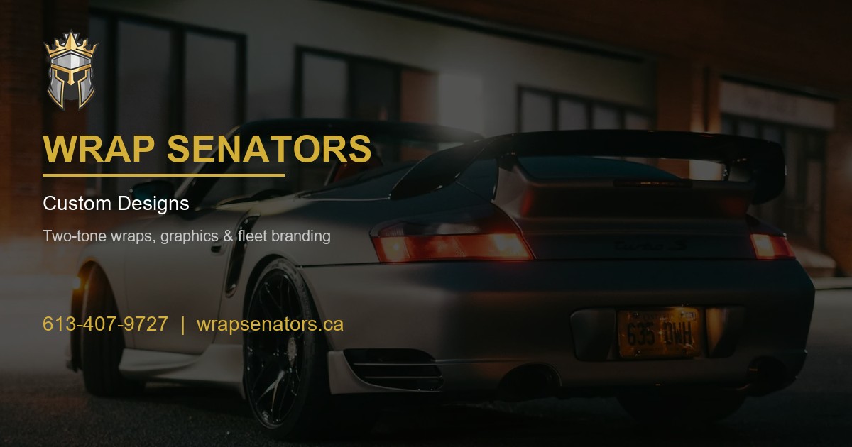 Custom Car Wrap Designs Ottawa